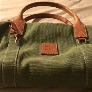 Small green red interior dooney